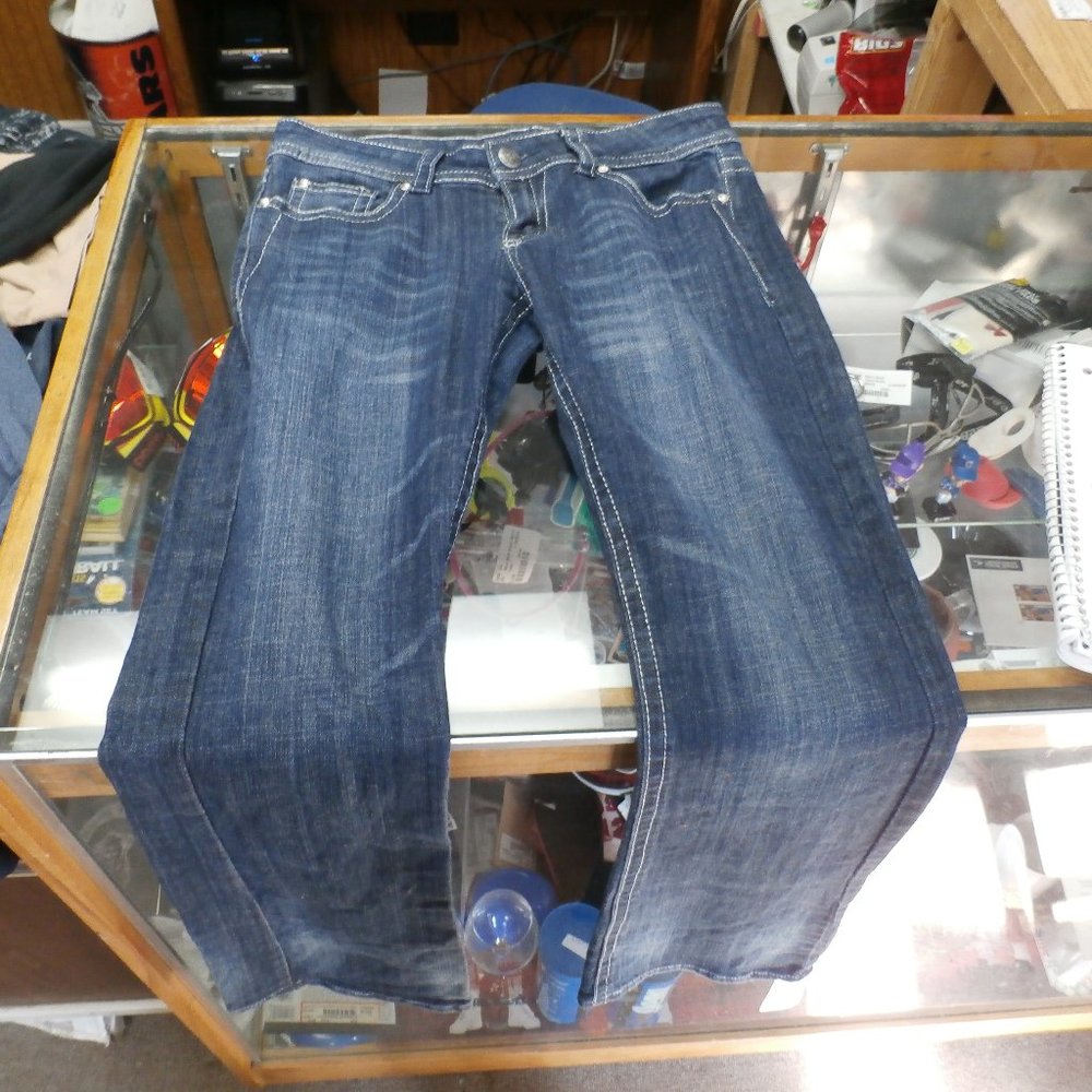Zipper Premium Brand Jeans Size 9 Blue #8240